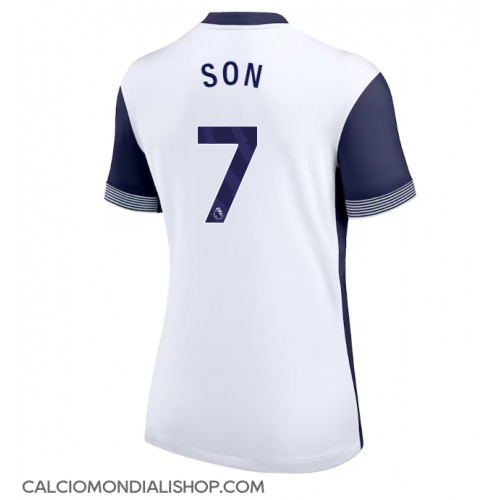 Maglie da calcio Tottenham Hotspur Son Heung-min #7 Prima Maglia Femminile 2024-25 Manica Corta